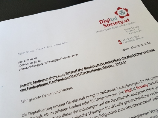 Digital Society kritisiert das geplante Digitalsteuergesetz