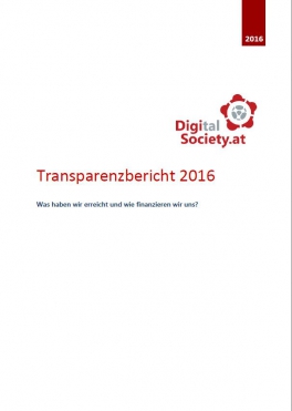 Digital Society Transparenzbericht 2016