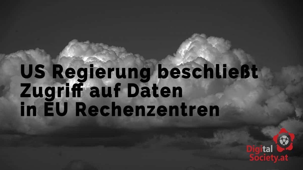 US Regierung beschließt CLOUD Act