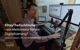 #Stayhome - ein Meilenstein für die Digitalisierung