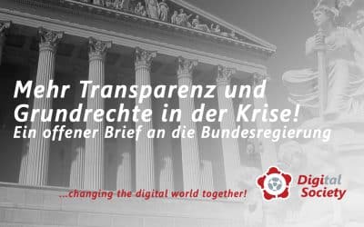 Mehr Transparenz und Grundrechte in Zeiten der Krise!