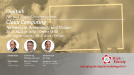 DigiTalk: Cloud Computing –  Technologie, Anwendung und Nutzen