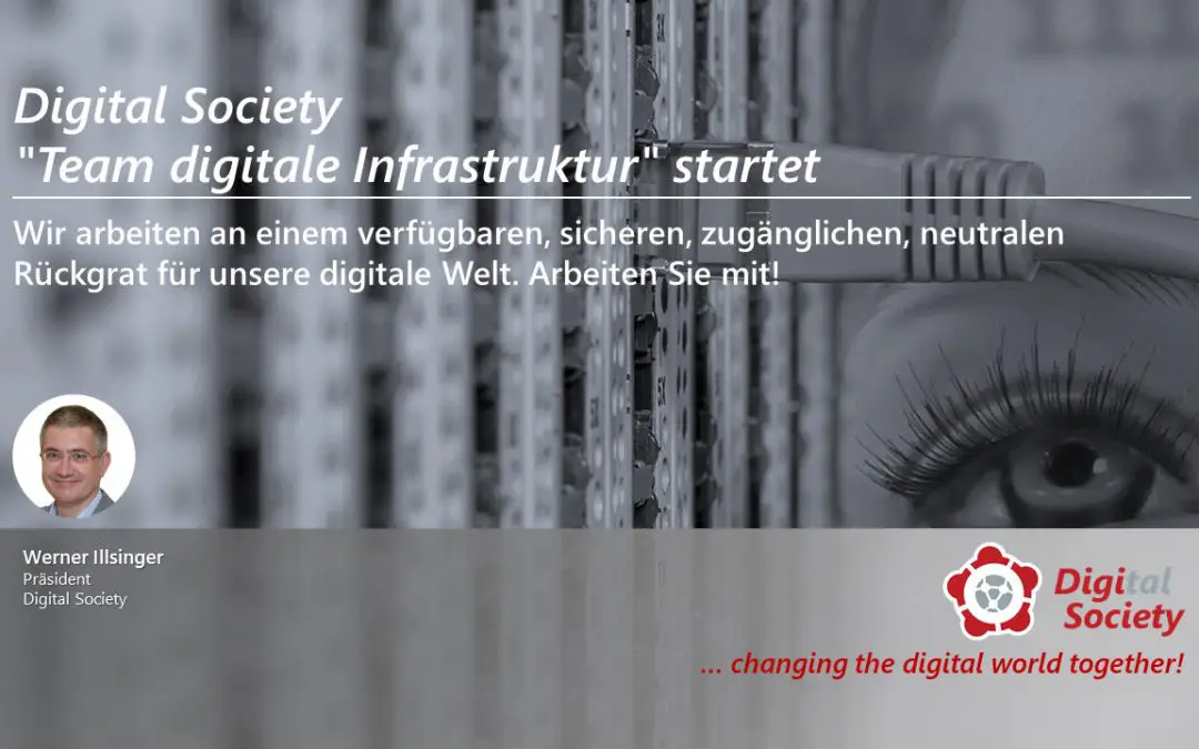 Digital Society “Team digitale Infrastruktur” startet