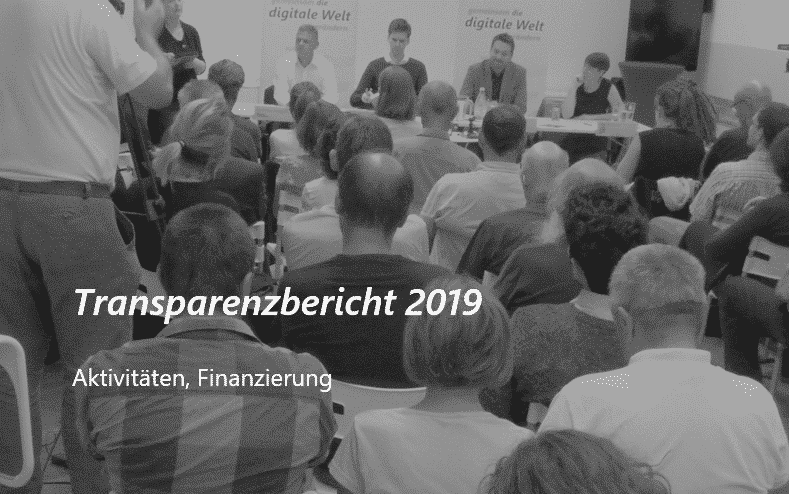 Transparenzbericht 2019