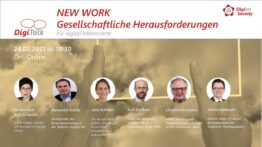 Nachlese DigiTalk „NEW WORK 2 – Gesellschaftliche Herausforderungen durch die digitale Transformation“