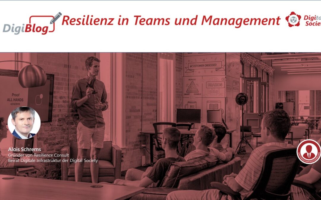 Resilienz in Teams und Management und Organisationen