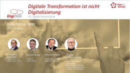 Nachlese DigiTalk „Digitale Transformation ist nicht Digitalisierung“ 