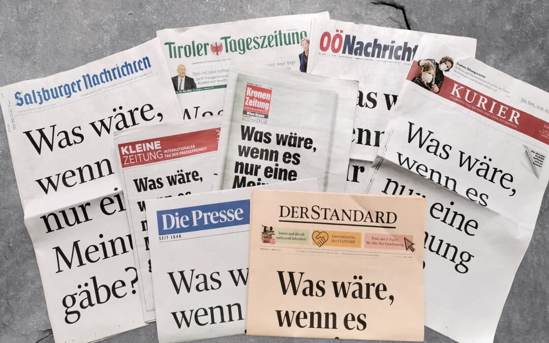 Demokratie braucht Meinungsvielfalt und Pressfreiheit