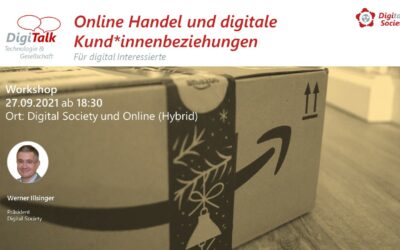 Nachlese DigiTalk 09/2021: Digitaler Handel, Dienstleistungen und Konsum