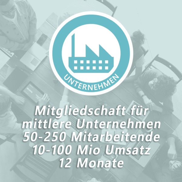 Mitgliedschaft - Unternehmen mittel