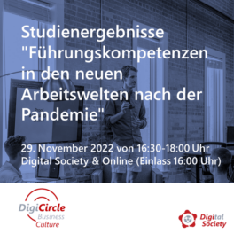 DigiCircle: Führungskompetenzen in den neuen Arbeitswelten nach der Pandemie