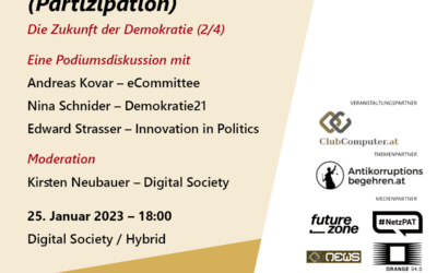Nachlese DigiTalk 01/2023Bürger*innenbeteiligung (Partizipation)Serie Zukunft der Demokratie