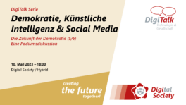 DigiTalk:  Demokratie - Künstliche Intelligenz (KI)- Social Media (5/5)