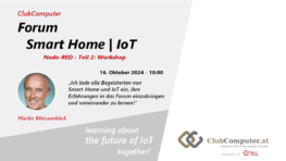 Forum: Smart Home | IoT: Node Red Workshop