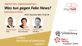 DigiTalk:  Was tun gegen Fake News?