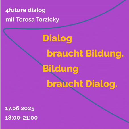 4future dialog mit Teresa Torzicky 17.06.2025